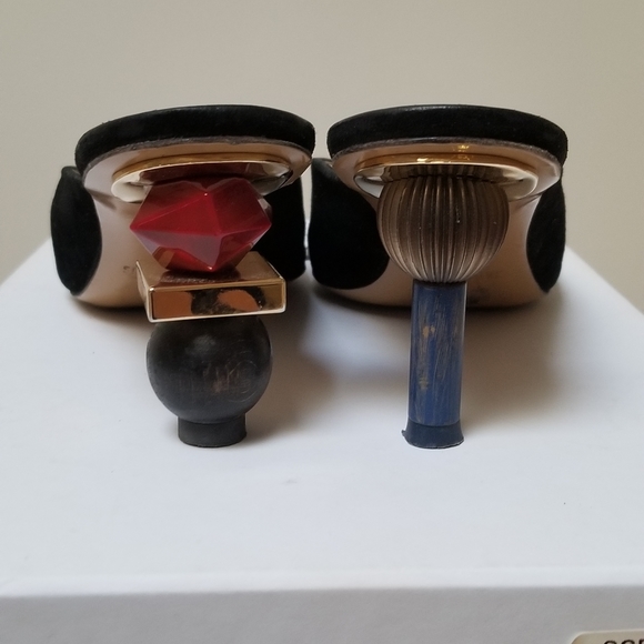 Jacquemus black suede 'Les Mules Sao' size FR 38.5 / US 7.5 - Picture 3 of 8